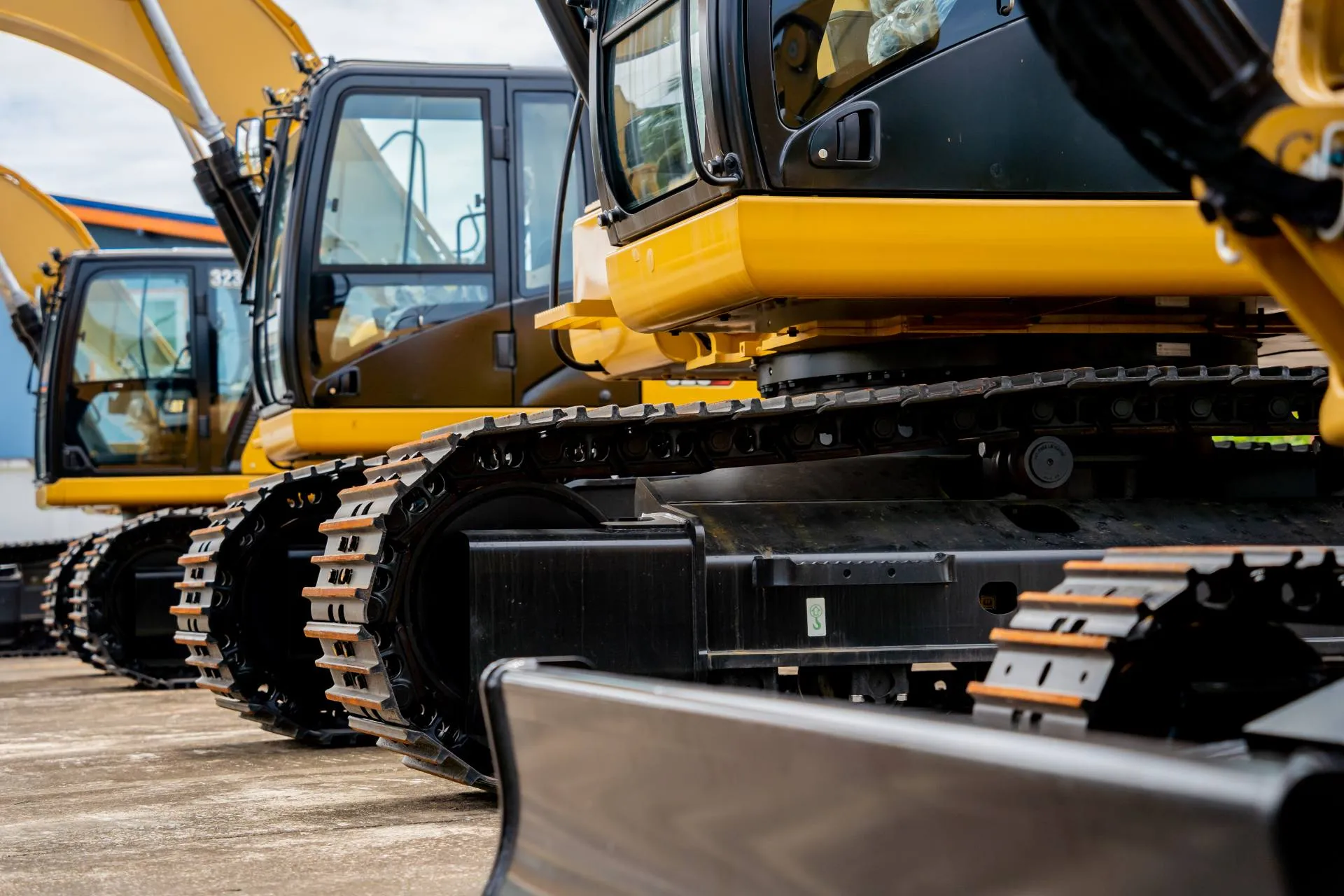 excavators ready for sale